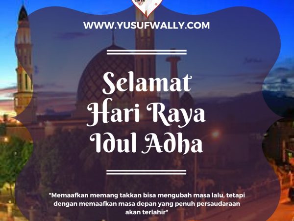 Ucapan Hari Raya Idul Adha 1438 H/ 2017 M