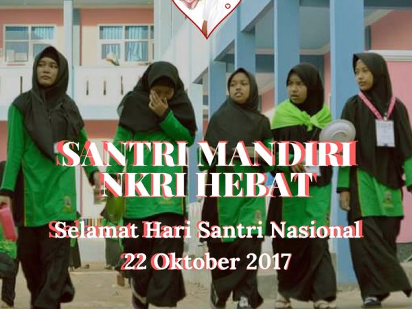 Ucapan Hari Santri Nasional 2017