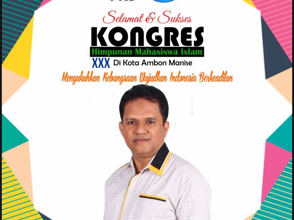 Selamat Kongres HMI XXX di Kota Ambon